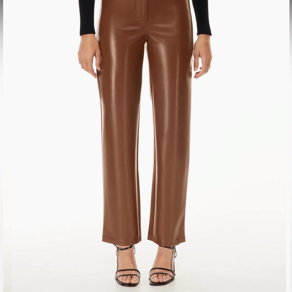 NWT Aritzia Melina pant in cognac